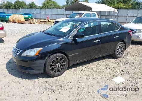 2014 Nissan Sentra Sv from USA, damaged, VIN 3N1AB7AP9EY311638